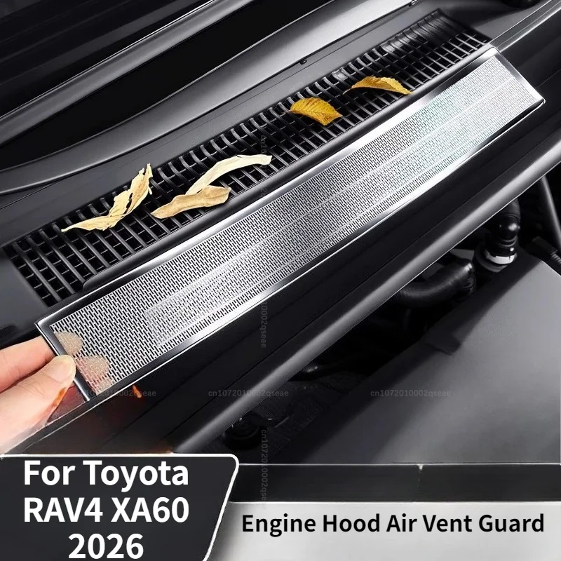 Für Toyota RAV4 XA60 2026 Motorhauben-Lüftungsabdeckung, wasserdicht, staubdicht, verschleißfest, äußeres Schutz-Zubehör für Autos. – Detail 1