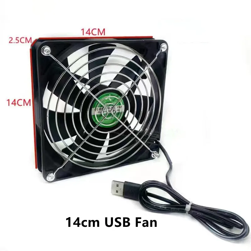 USB Speed Controller Fan Radiator Stepless Speed Controller Adjustable Control USB Fan Speed Radiator Accessories