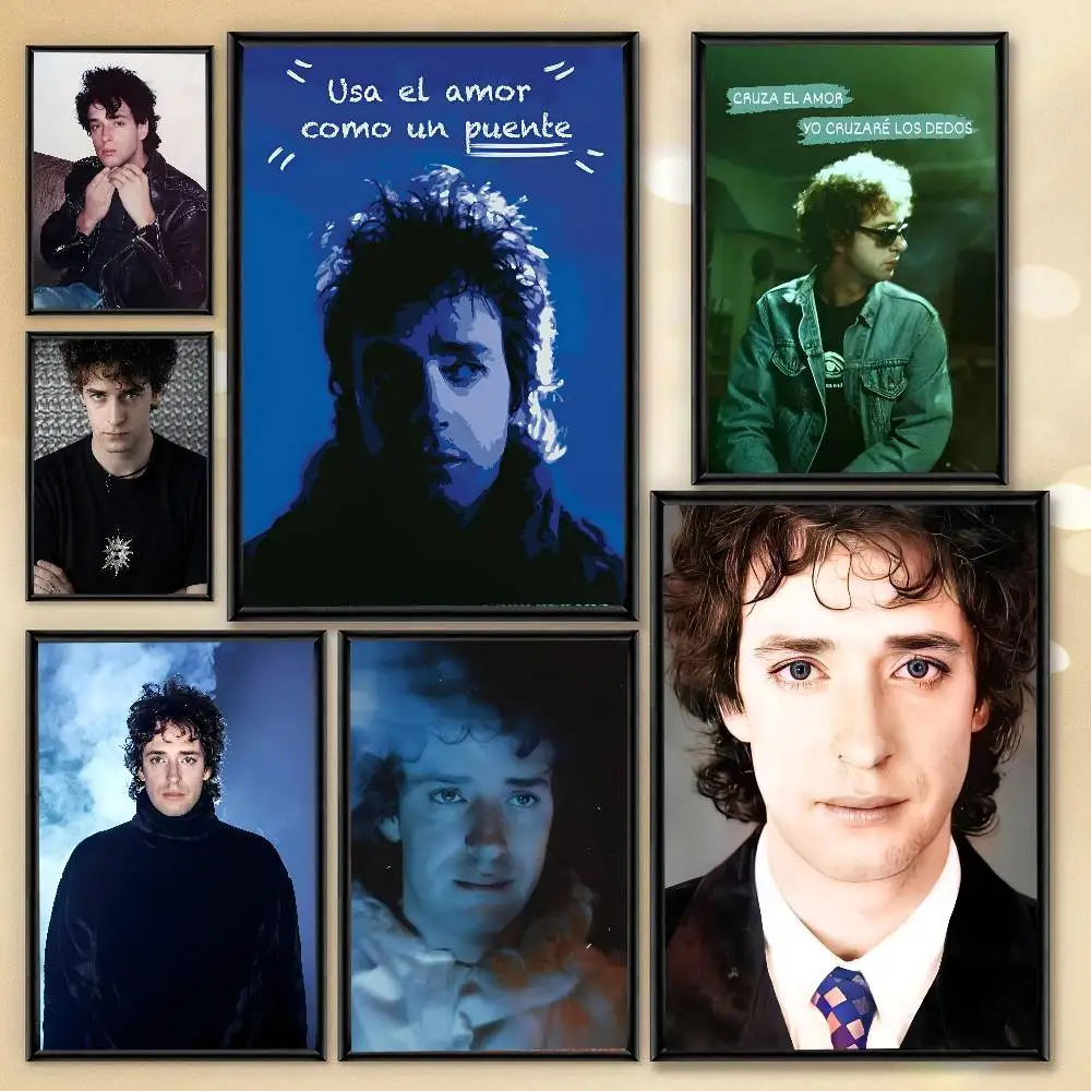 1pc Crimen Puente Gustavo Cerati Poster Sticker Print Waterproof Wall Art For Living Room Bedroom Home Decor