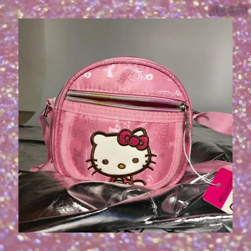 New Kawaii Cute Hellokitty Y2K Bag Millennium Style Spicy Girl Crossbody Bag Retro Shoulder Bag Fashion Birthday Gift for Girls