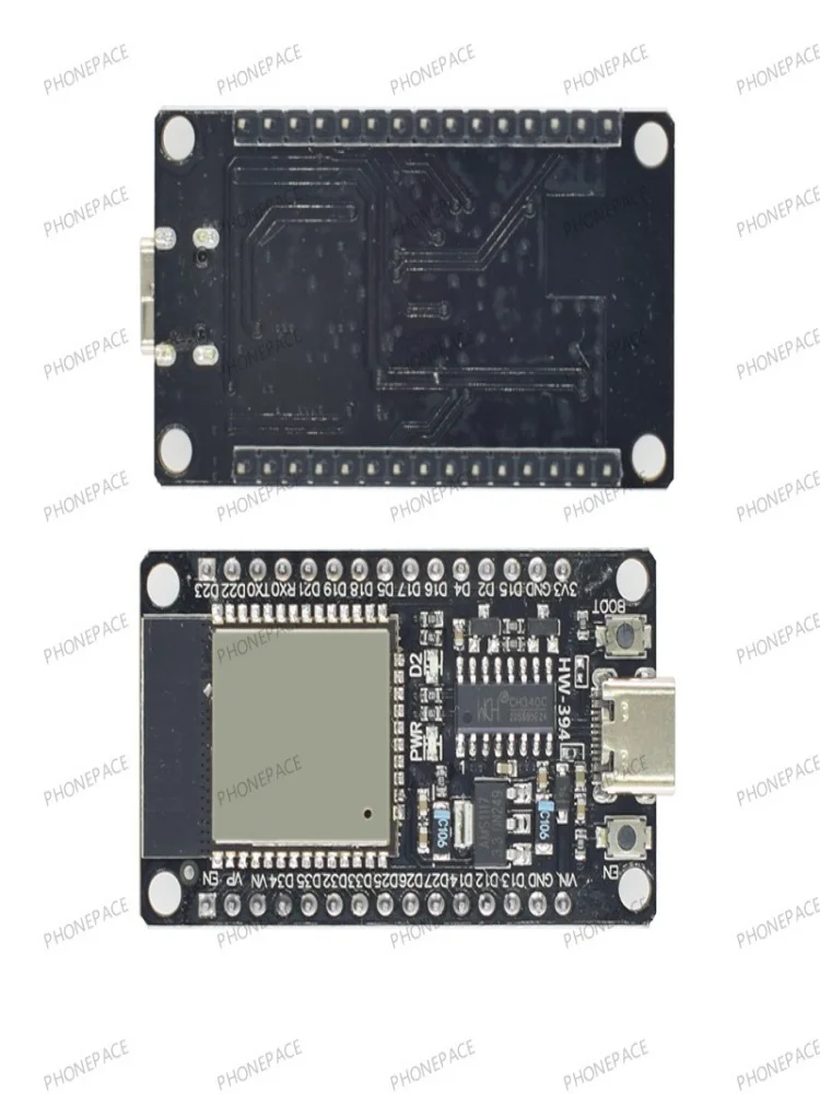 ESP32-32D Entwicklungsboard-Modul, kabelloses WLAN, Bluetooth, extrem geringer Stromverbrauch, Dual-Core, 30-Pin-Anschluss für Smart-Home-Projekte.