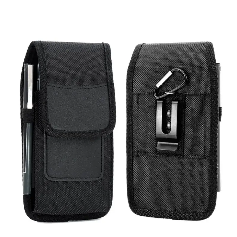 Fanny Pack Purse With Belt Loop Bum Mobile Phone Waist Bag Men Oxford Cloth Storage