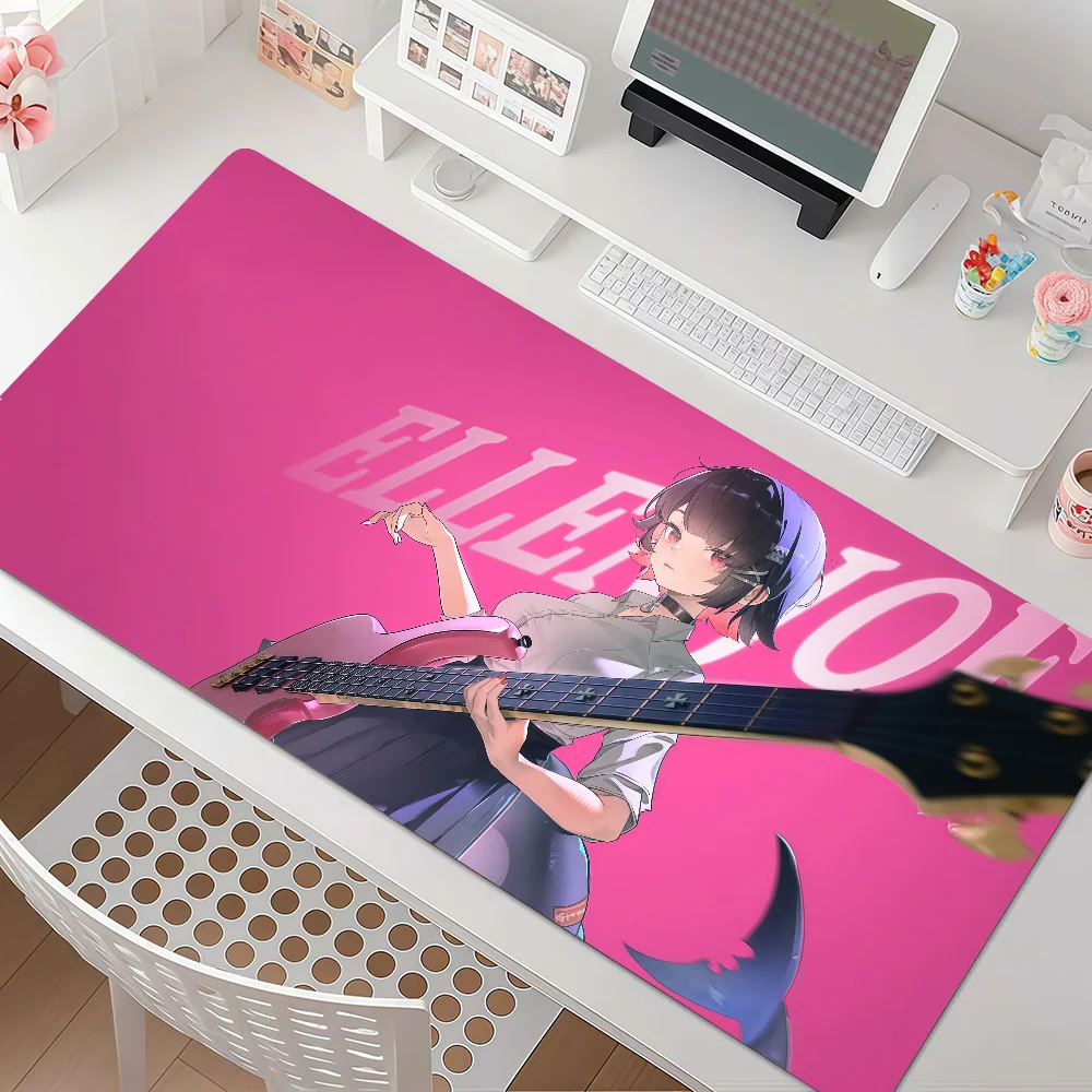 Ellen Joe Zenless Zone Zero Mouse Pad Square Office Gaming Desk Mat Waterproof Non-Slip Rubber Decorative