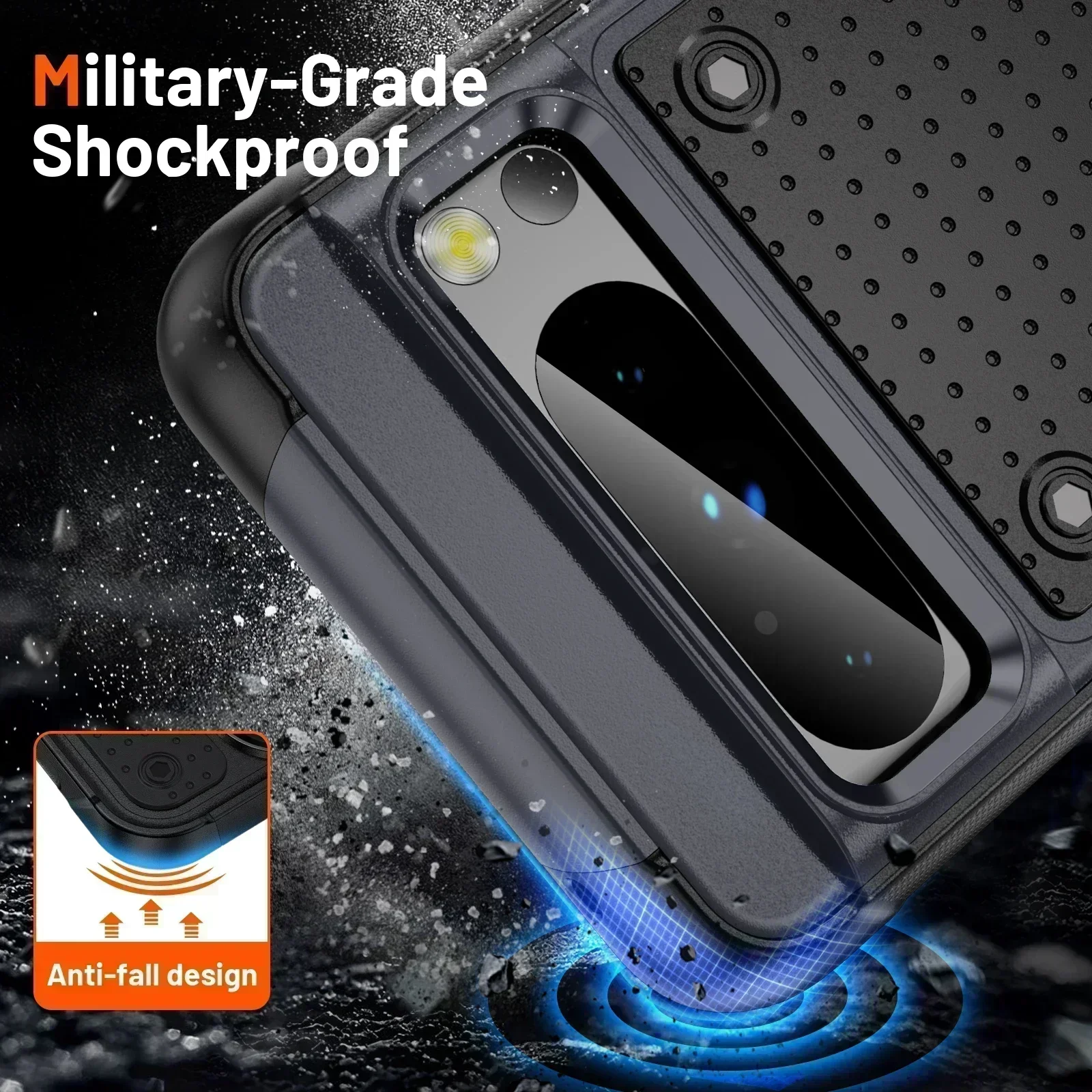 Funda armadura a prueba de golpes para Google Pixel 8 8A 7 7A Pro, funda protectora a prueba de caídas de grado militar