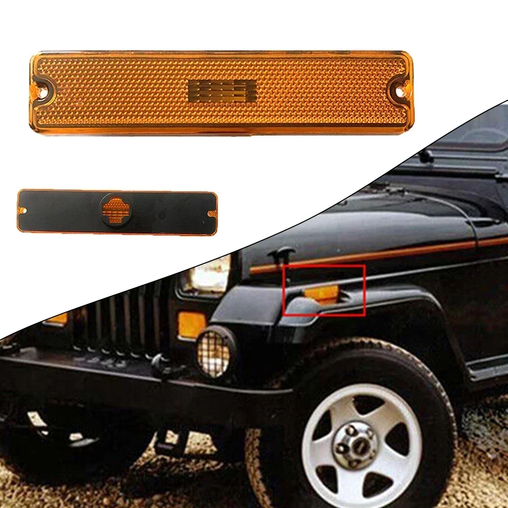 

Car Amber Front Bumper Side Marker Light Housing For Jeep For Wrangler YJ 1987-1995 Front Side Marker Light Housing Car Supplies