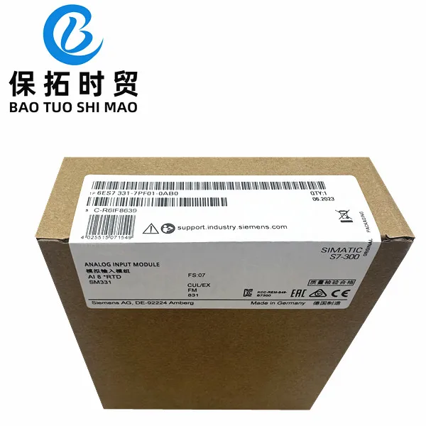 

6ES7 331-7HF01-0AB0 6ES7331-7PF01-0AB0 6es7331-7pf01-0ab0 100% Brand New Original Genuine Product in Stock