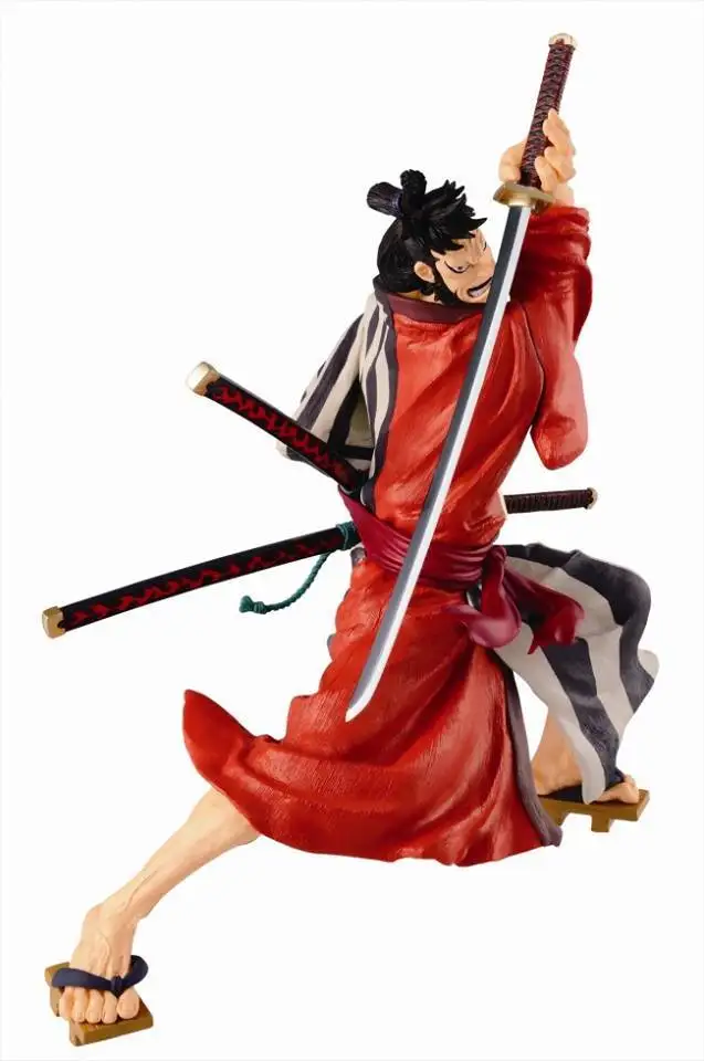 In Stock Bandai Original Banpresto ONE PIECE SC Kin'emon Anime Action Figure Model Figures Toys