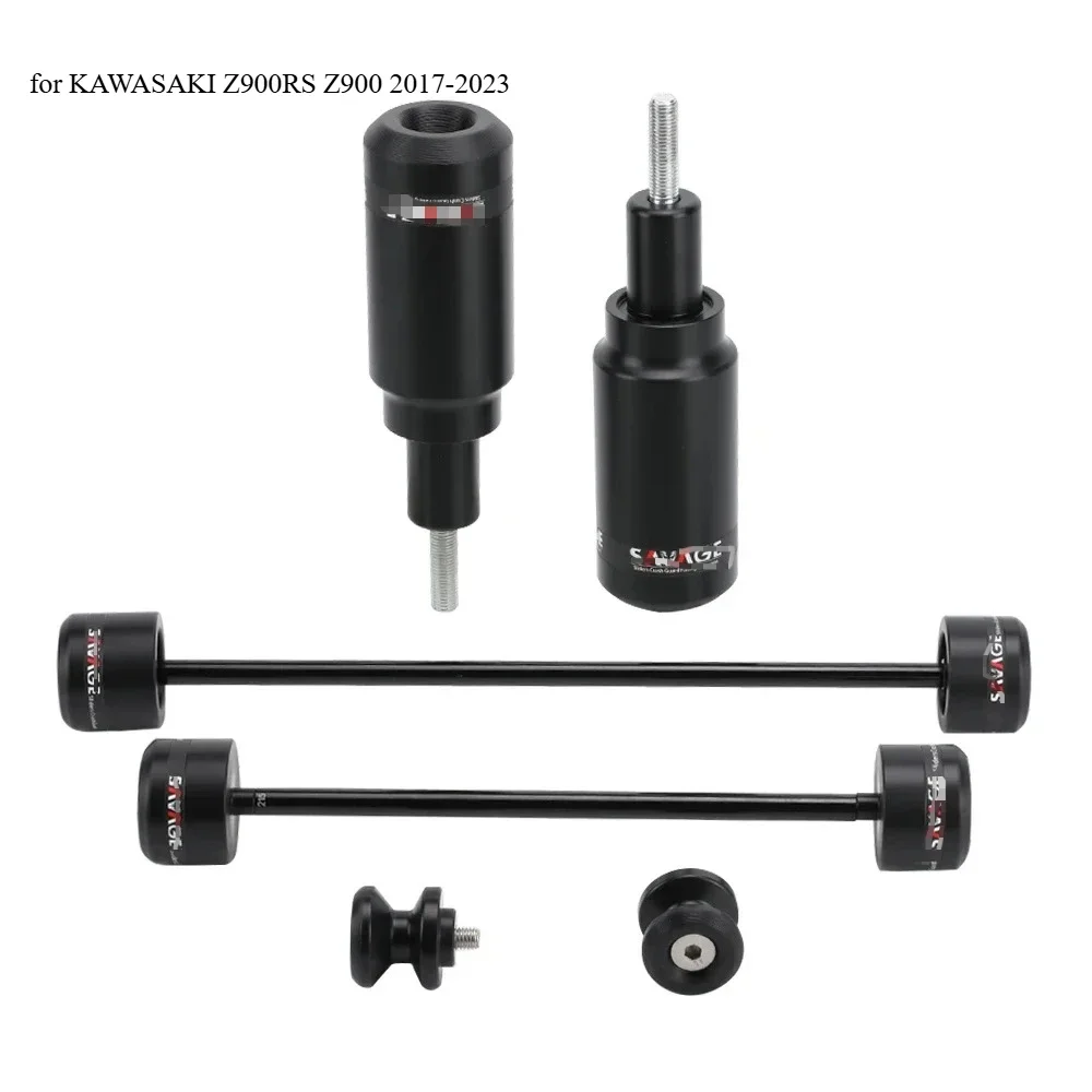 

For KAWASAKI Z900/SE/RS Frame Guards Wheel Axle Slider Crash Protector Swingarm Spools Motorcycle Fairing Engine Protection