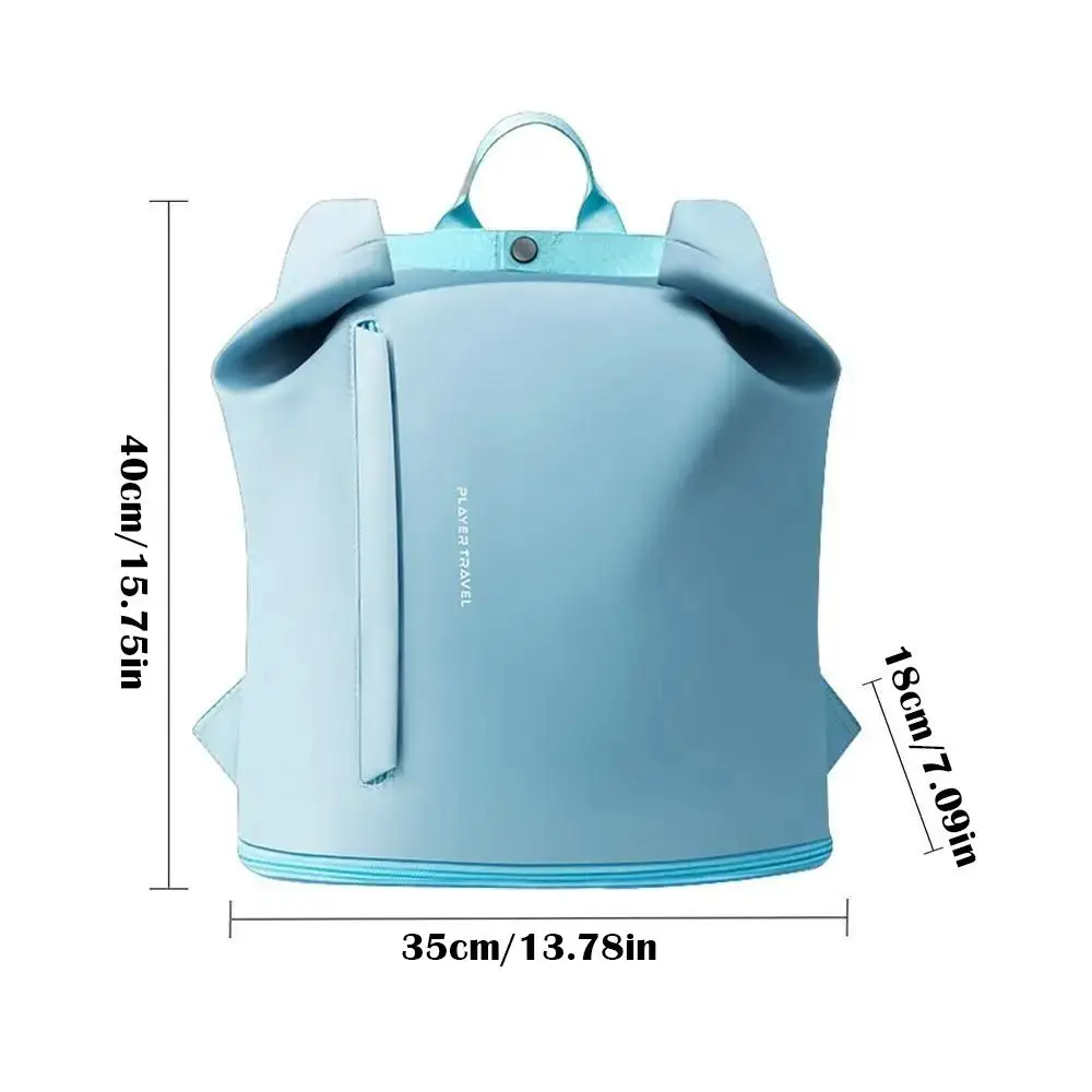 Bolsa de almacenamiento de natación de gran capacidad, mochila de Fitness antiincrustante impermeable, bolsa de playa de separación seca y húmeda, moda