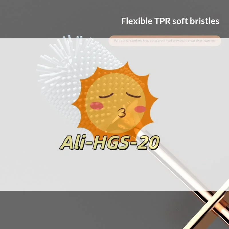 

Набор силиконовых щеток для унитаза, съемный и самоочищающийся, настенное крепление без сверления, быстросохнущий и герметичный, гигиенический инструмент для ванной комнаты