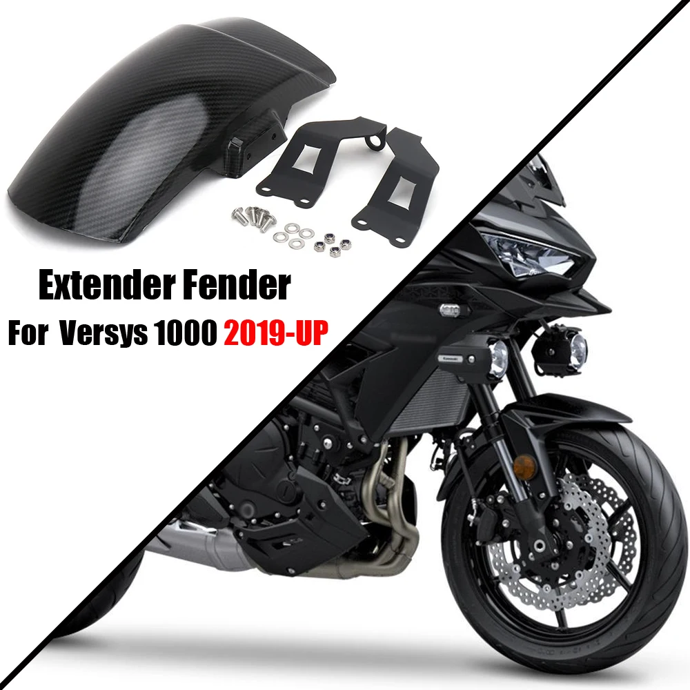 

New Motorcycle Plastics Front Fender Mudguard Cover For Kawasaki VERSYS1000 VERSYS 1000 Versys1000 Versys 1000 2019-2023