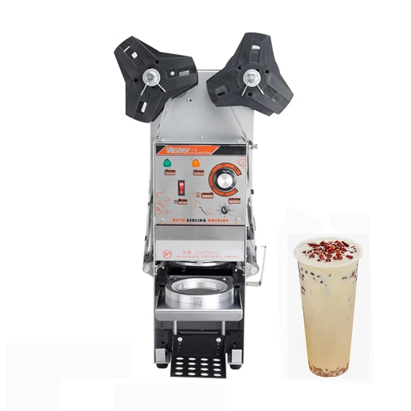 

9.5CM Commercial Cup Sealer Milk Tea Sealing Machine Cup Pressure Sealing Machine Beverage Cup Sealer Machine