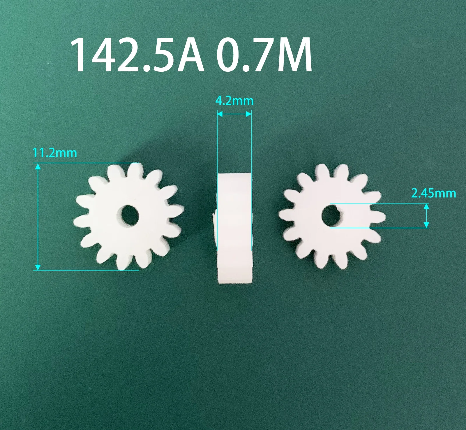 10PCS 0.7M 102A 142.5A 202.5A 242.5A Pinion Gears Motor Spare Parts Accept Retail and Wholesale
