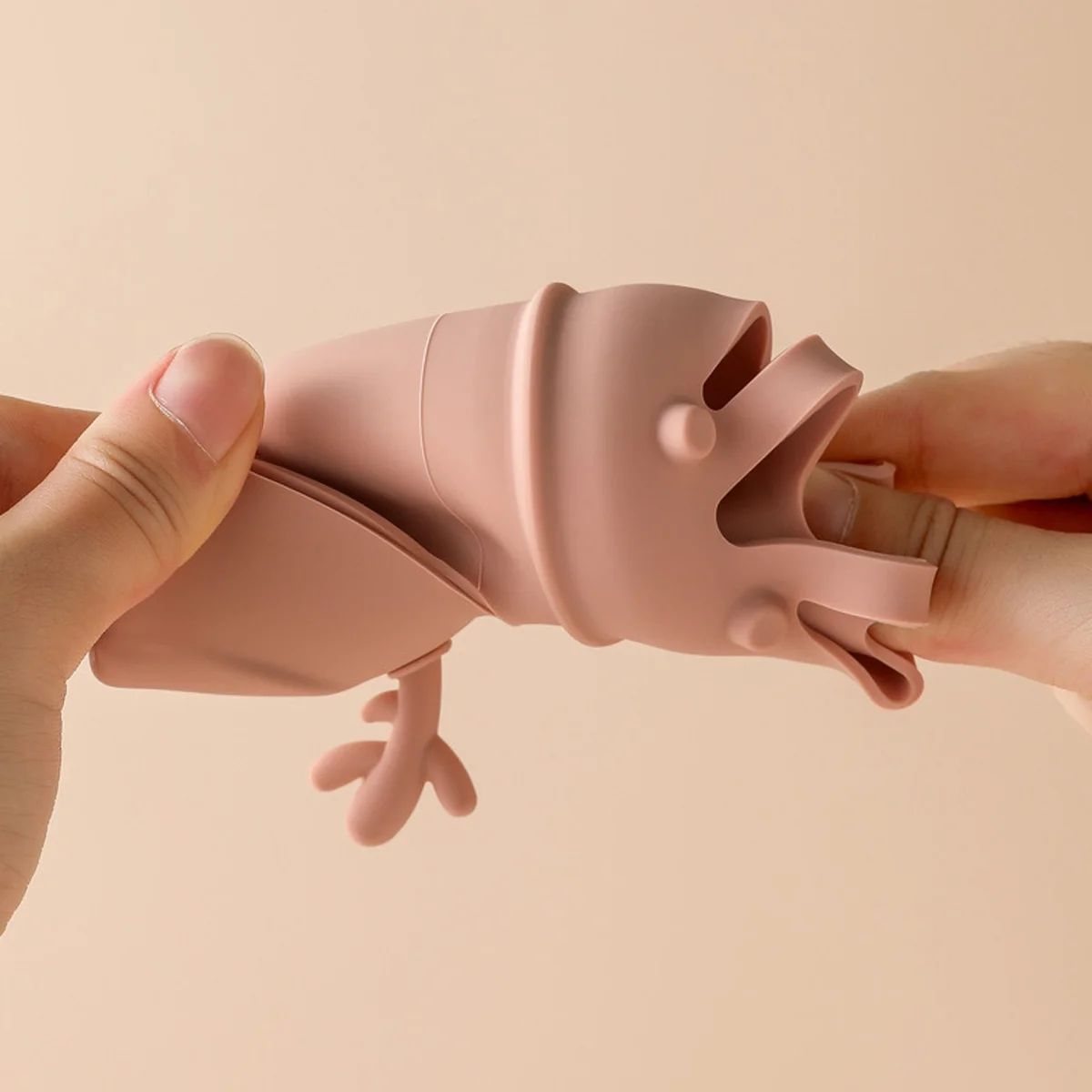 1PC Make-Up Ei Schwamm Halter Silikon Deer Horn Schönheit Schwamm Lagerung Fall Reise Protable Cosmetic Puff Halter Box