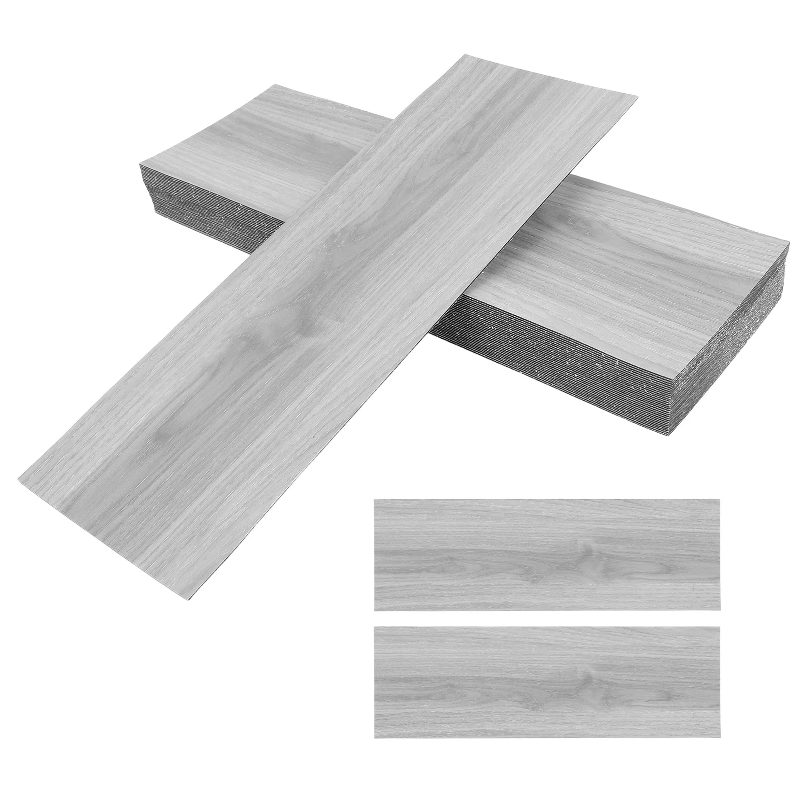 

32Pcs Waterproof Wood Grain Wallpaper Self-Adhesive PVC Peel Stick Wall Tiles for Kitchen Bathroom Removable Design