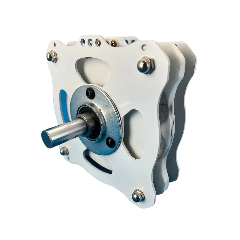1000W High-power DIY Disc Permanent Magnet Ironless Generator Low Speed High Efficiency Wind and Hydraulic Free Energy 1-100V