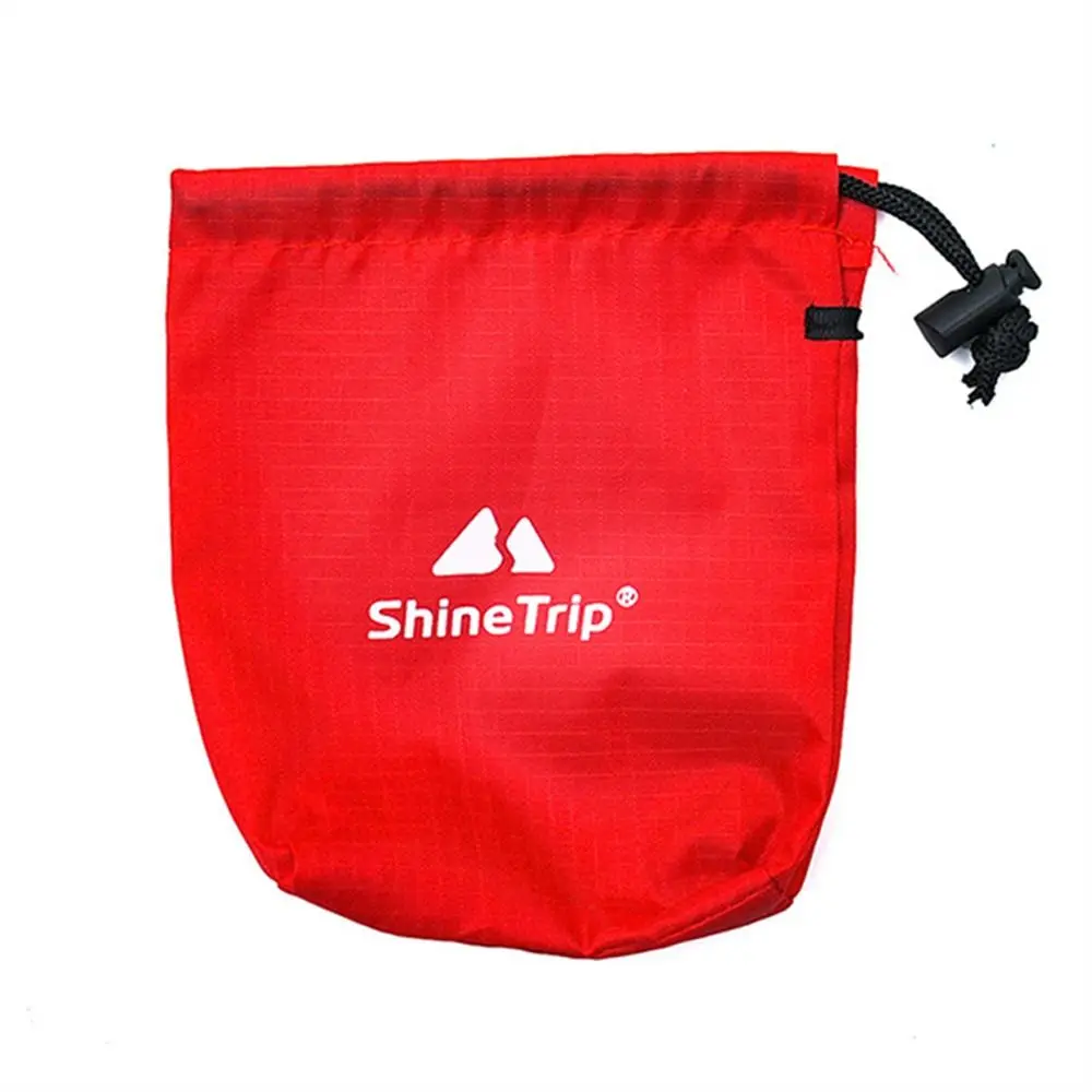 

Drawstring Pouch Bag Camping Storage Bag Wind Rope Buckle Multifunctional Hiking Organizer Ultralight Hanging Nail
