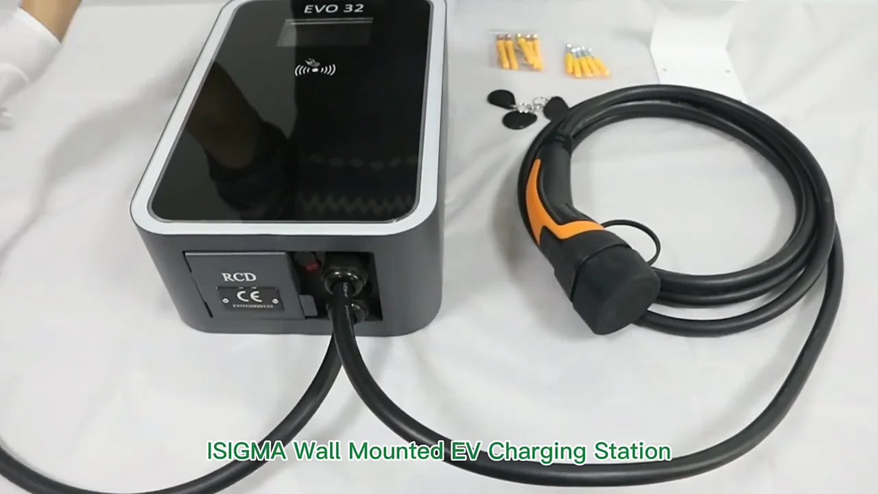 

11KW 22KW Wallbox Type 2 Type 1 EV Fast Wall Charger Station Electric Vehicle Car Charging Stations Pile