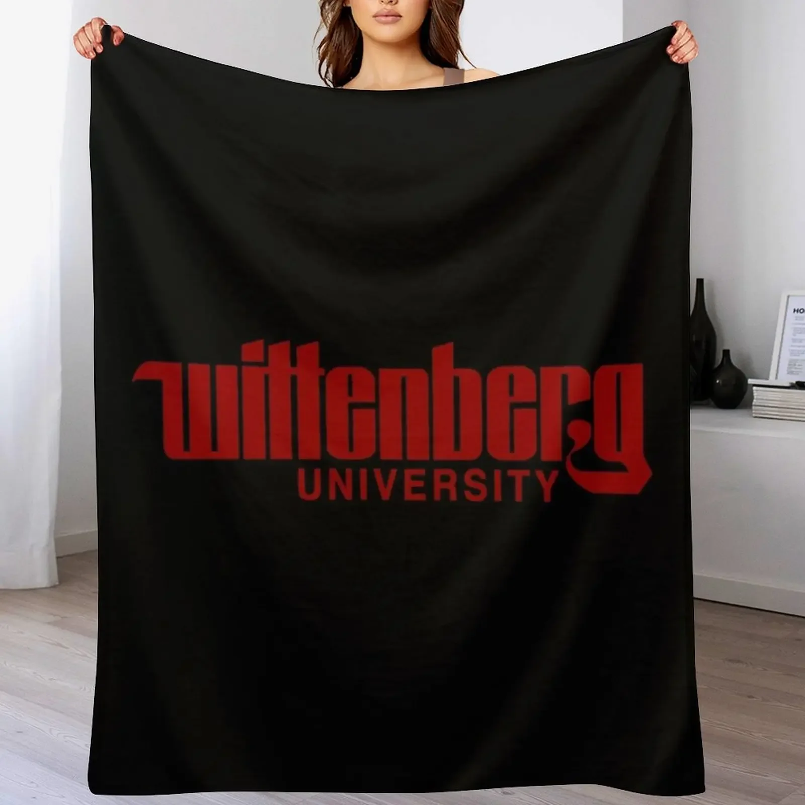 

Wittenberg logo . shirt Throw Blanket Blankets For Sofas manga Summer Beddings Luxury Designer Blankets