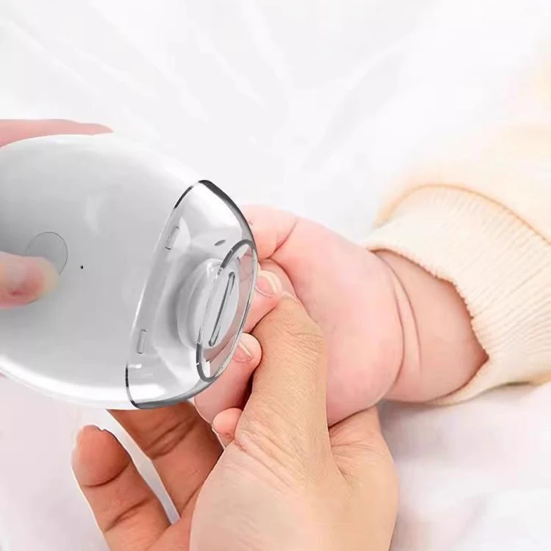 เครื่องตัดเล็บไฟฟ้าอัตโนมัติ สำหรับตัดเล็บมือและเล็บเท้า สำหรับผู้ใหญ่และเด็ก พร้อมกรรไกรตัดเล็บและที่ลับคม