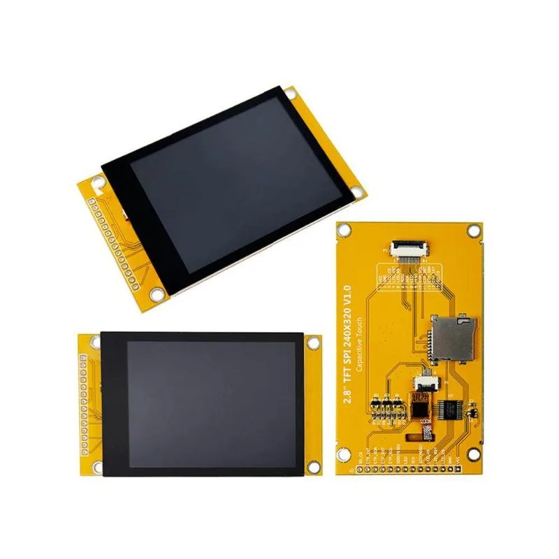 2,8 Zoll SPI Serielles TFT LCD Modul IPS Kapazitiver Touchscreen ILI9341 Treiber 240 * 320