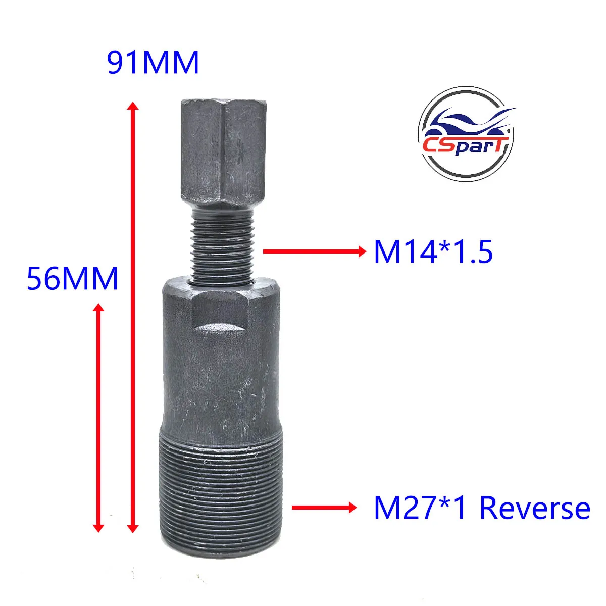 27MM M27 X 1 LH Flywheel Rotor Puller Removal Tool For HONDA YAMAHA SUZUKI KAWASAKI