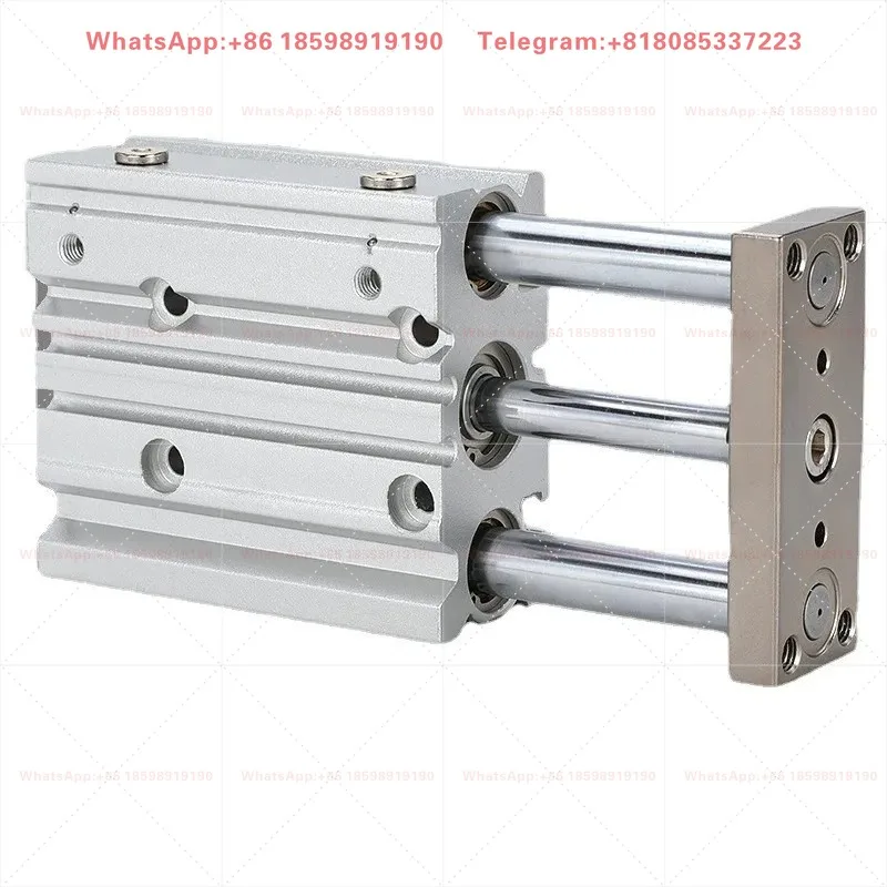 3-Rod Three Axis Air Cylinder MGPM12 Bore 16/20/25/30/50/75 Pneumatic Equipment Parts