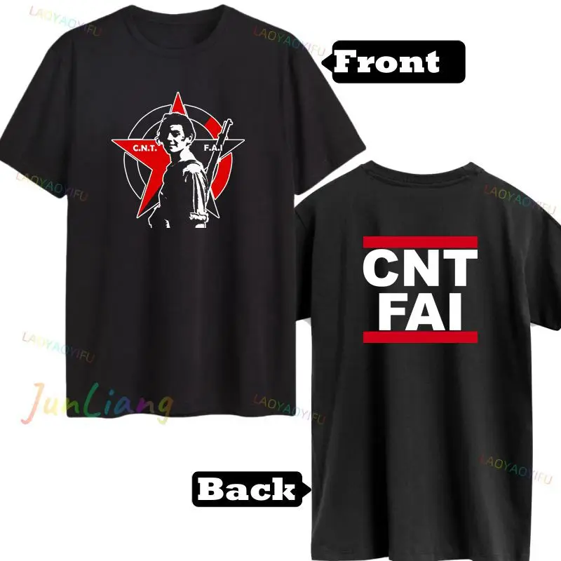 

CNT/FAI Men's Hat Tuxedo T-shirt Fashion casual shirt Oversized short sleeve crew collar Harajuku Y2K front and back T-shirt