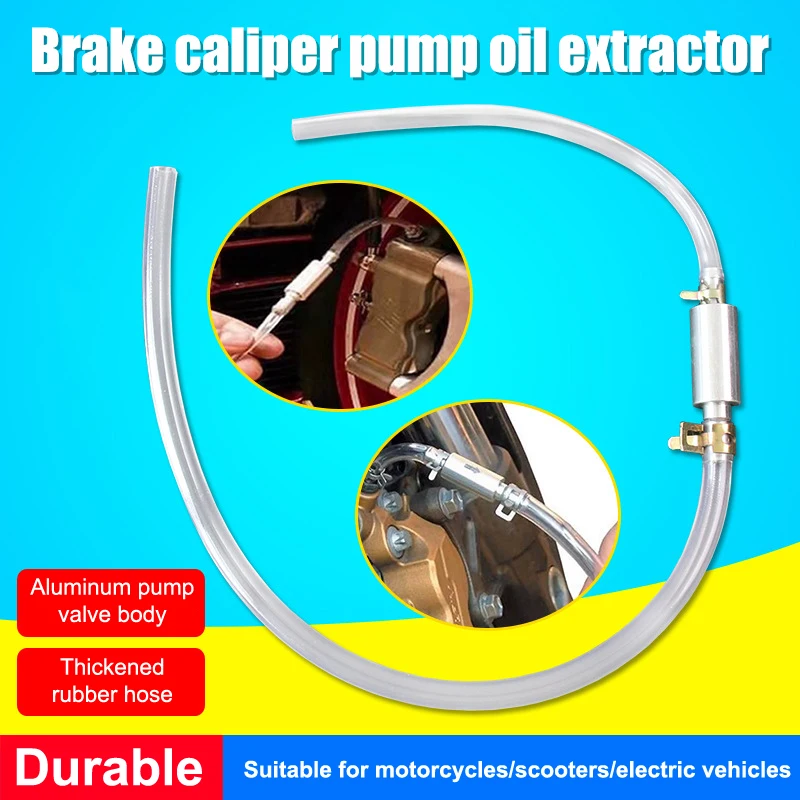 

1 шт. трубка маслозаливной горловины для мотоцикла-инструмент для прокачки гидравлического тормоза с трубкой обратного клапана для инструментов для ремонта мотоциклов, аксессуары