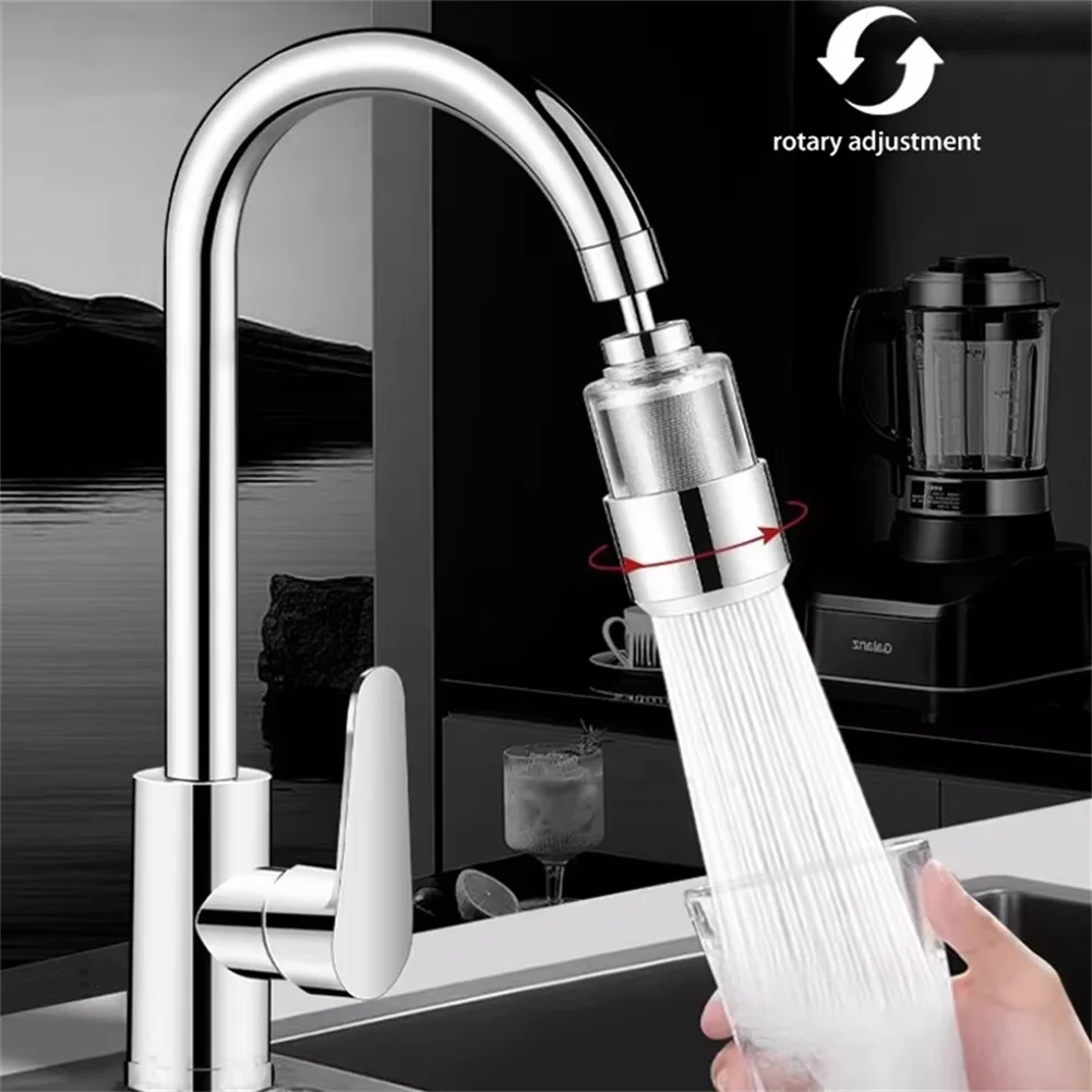 ABS and 316 Stainless Steel Faucet Filter Water Purifier with No Replacement Core for Standard Kitchen and Bathroom Faucets