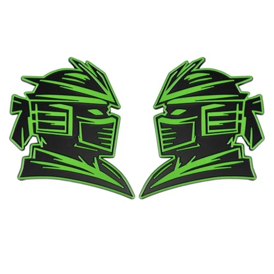

Samurai Emblem Custom 3D Car Badge Universal Exterior Accessories for Car Truck SUV Motorcycle Set of 2
