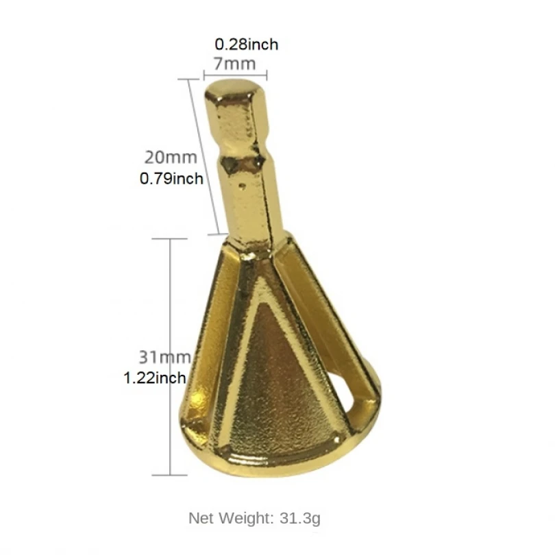 6 Slots Hexagon Handvat Ontbramen Externe Afschuining Tool Rvs Hex Afkanten Blade Voor Metalen Boren Tool