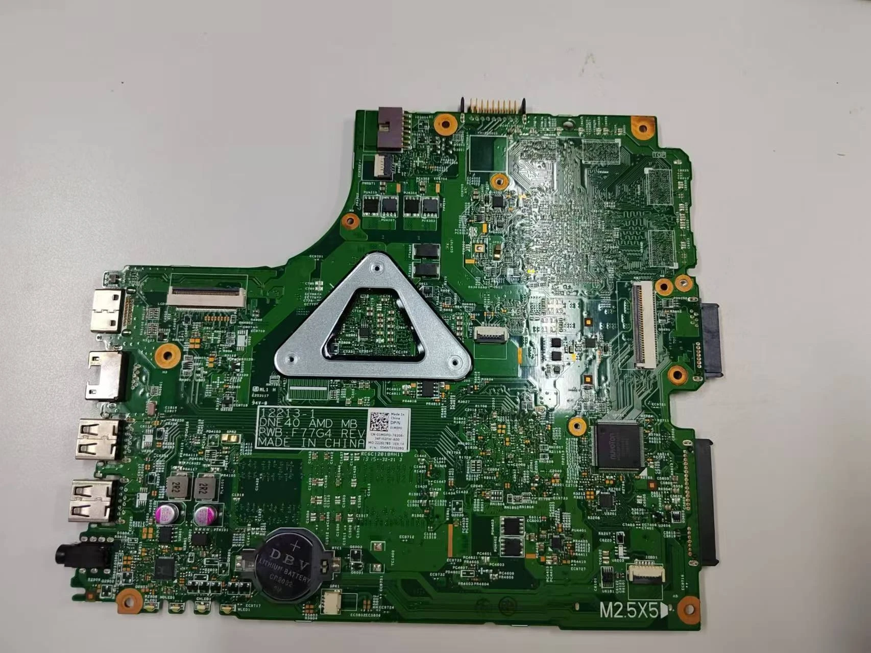 

Материнская плата для ноутбука Dell Inspiron 5435, процессор A4-5145M, 12213-1, материнская плата CN-01MDPD, полный тест