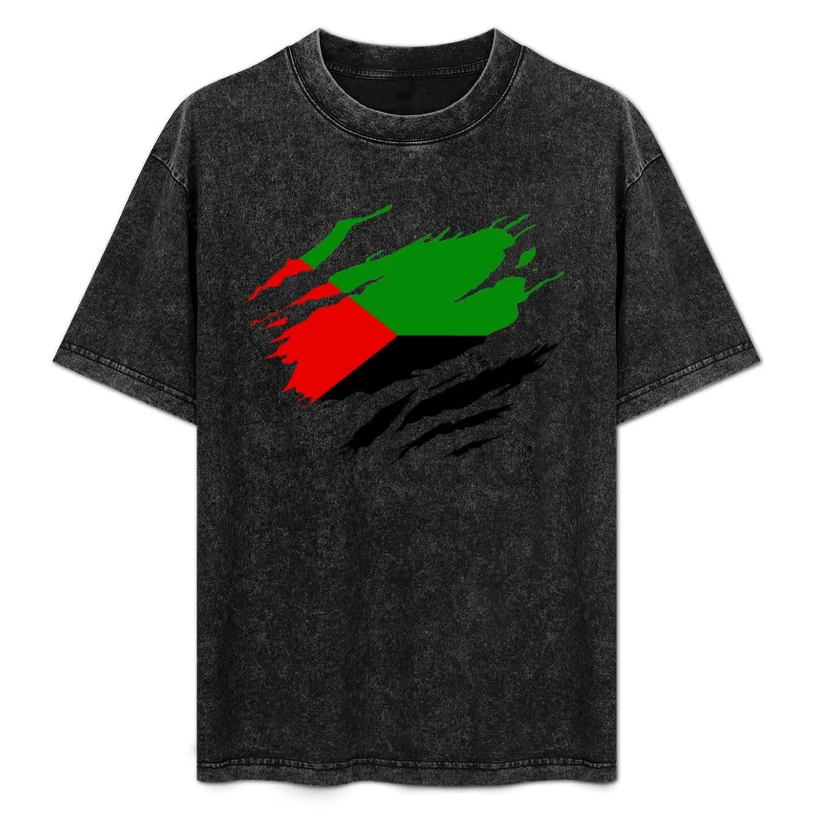 

Torn Style Martinique Flag T-Shirt Cool Feeling Summer Tee Shirt
