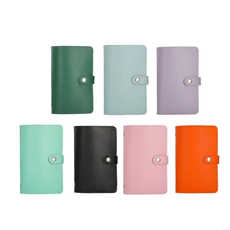 W89C КОЛЛЕКЦИЯ КОЛЛЕКЦИИ ПАМЕЧИКИ ДЕНЬГИ 50 КОРЕЦЕТЫ Кожаные деньги держатель валют держатель с коллекцией бумаги книга хранения