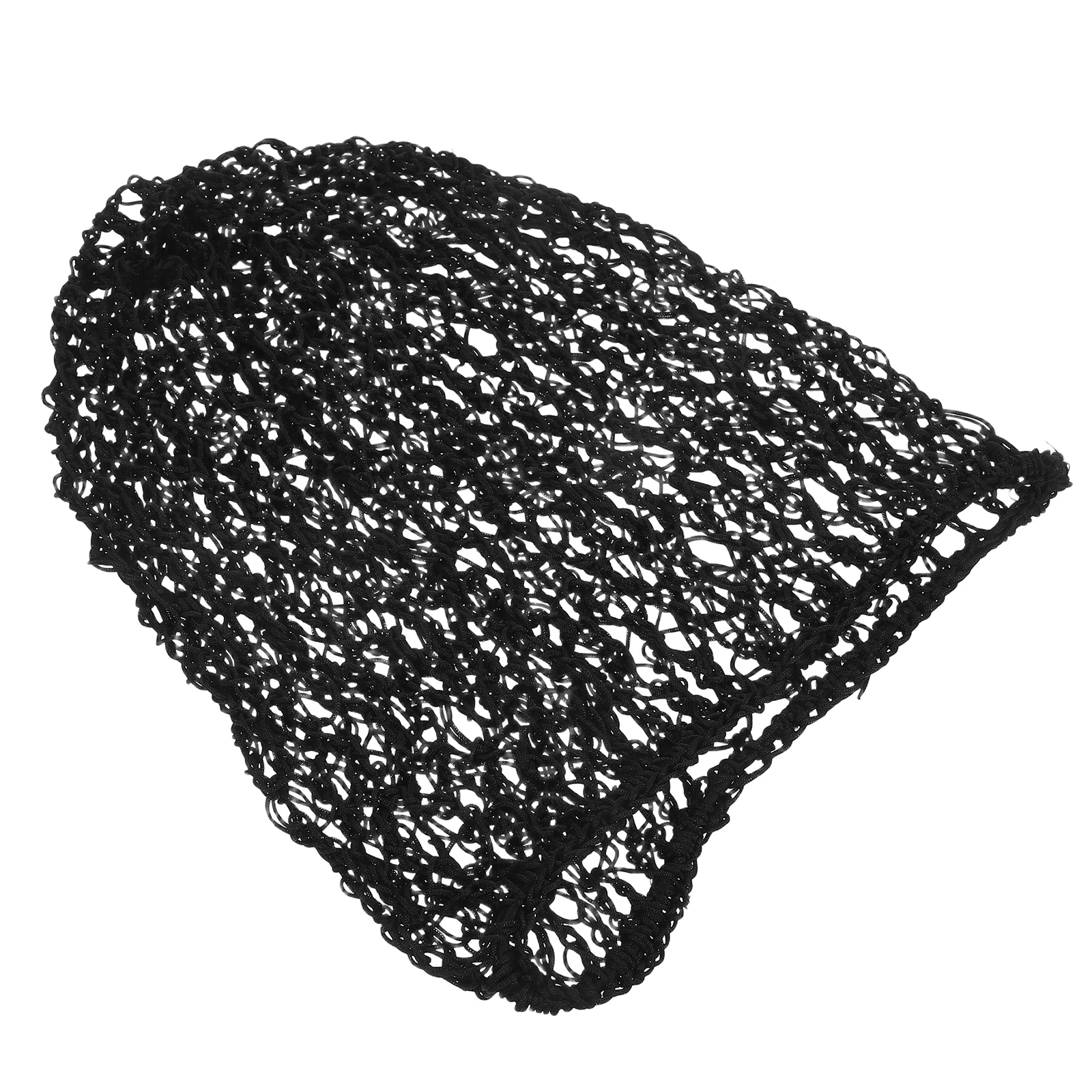 

Hair Net Bag Crochet Breathable Stretchy Rayon Elastic Sleep Cover Snood Band One Size Fits Most Comfortable Bath Cap