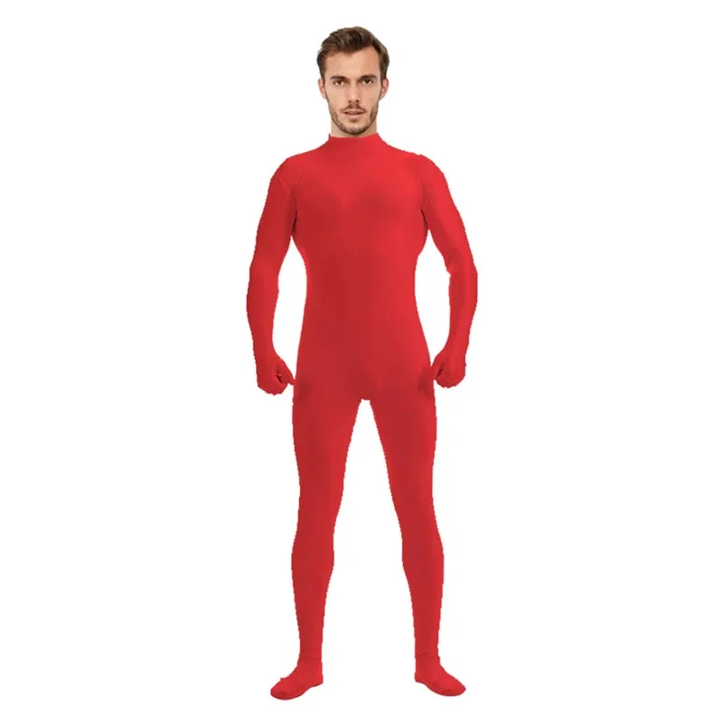 SN55Cross border vendita calda aderente mezzo pacchetto tuta zentai abbigliamento in tinta unita costume da ballo performance sul palco c @ 54WE