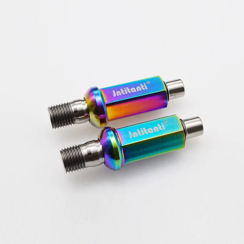 

Jntitanti Gr5 titanium wheel stud conversion kits M14*1.5mm with ball seat nut for VW AUDI Benz Porsche racing