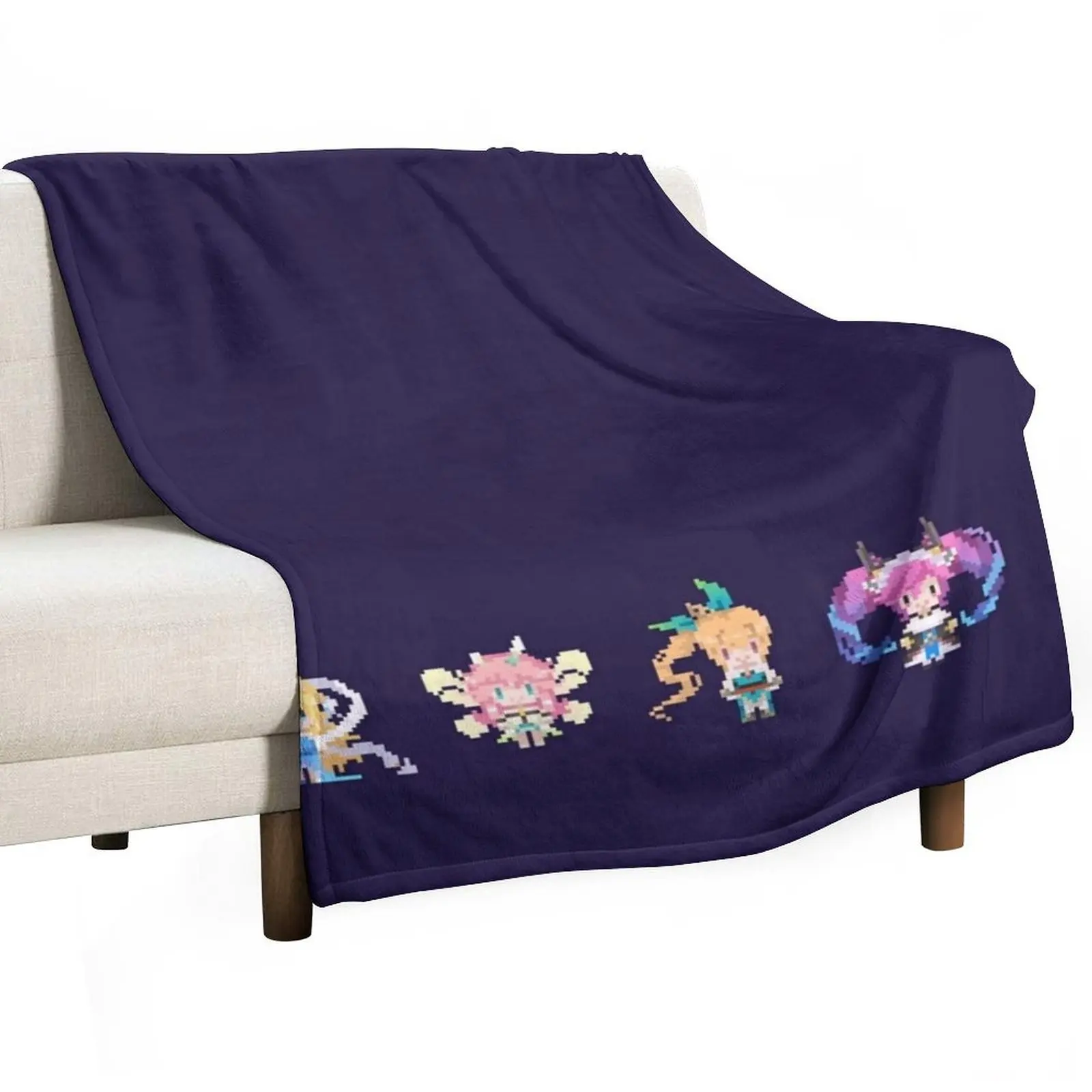 

[ Dragalia Lost ] Main Squad Throw Blanket Thermals For Travel decorative Softest Extra Large Throw Blankets