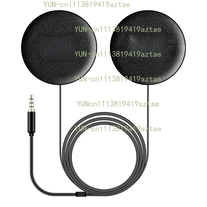 Universal 3.5mm Helmet Speaker Unit High‑Definition Noise Reduction Upgraded Accessory For Cardo ASMAX JB‑L Device