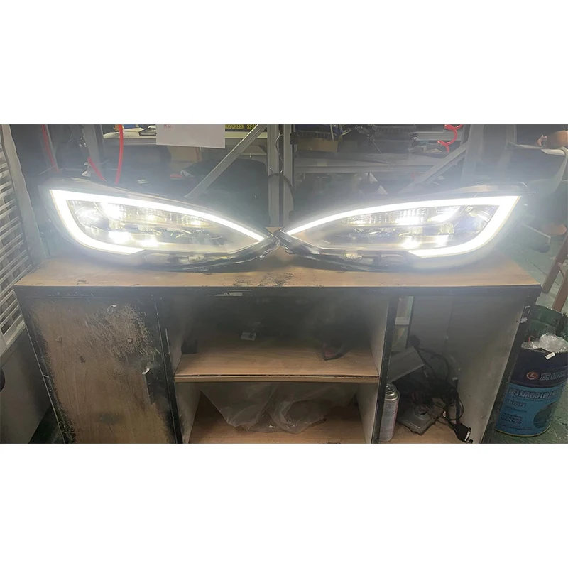 

Applicable Headlight For Tesla Model S Headlight Upgrade Assembly Retrofitting Old Models To Upgrade New LED 2021-2026models