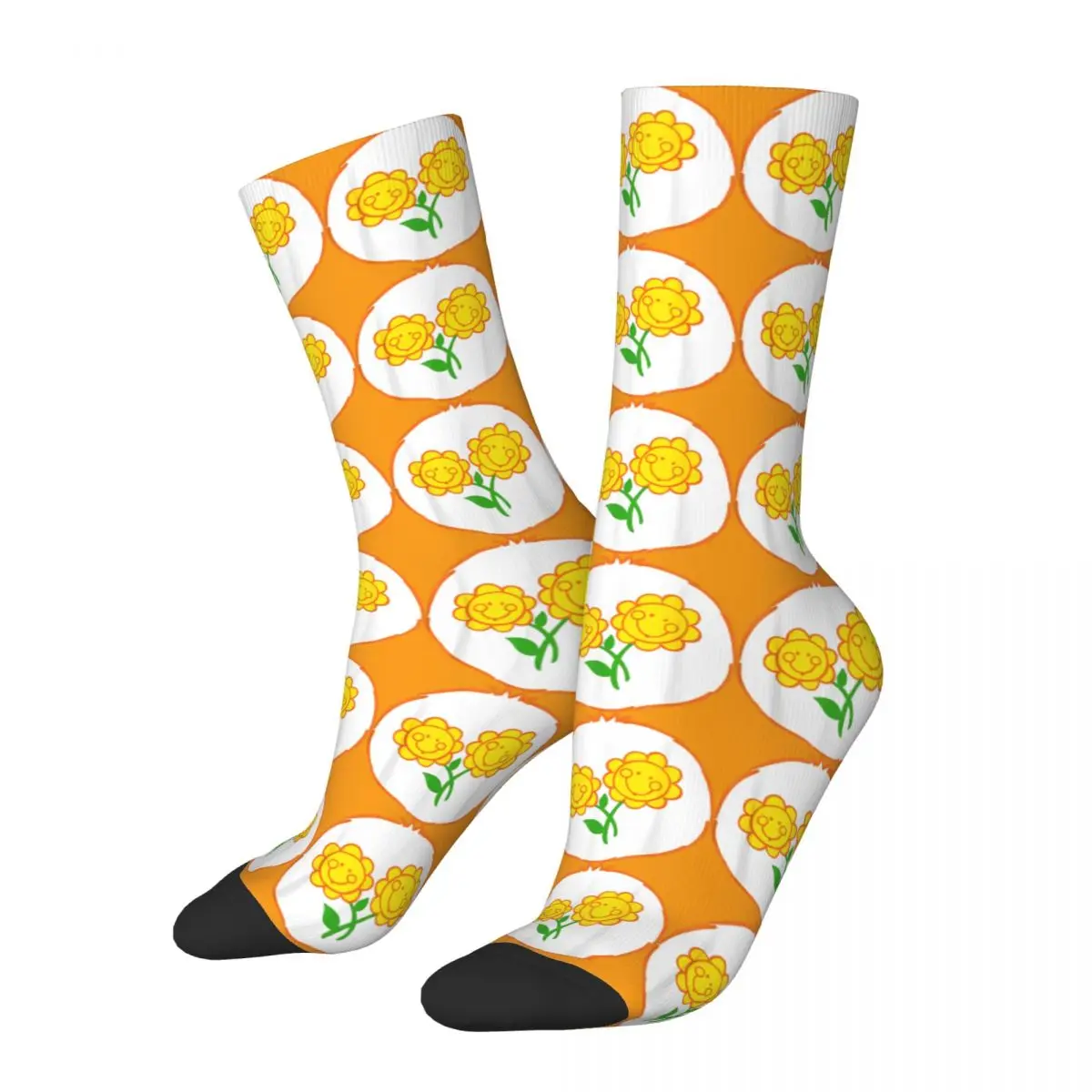 

Autumn Winter Funny Unisex Care Bears Friend Belly Socks Non-slip Crew Socks