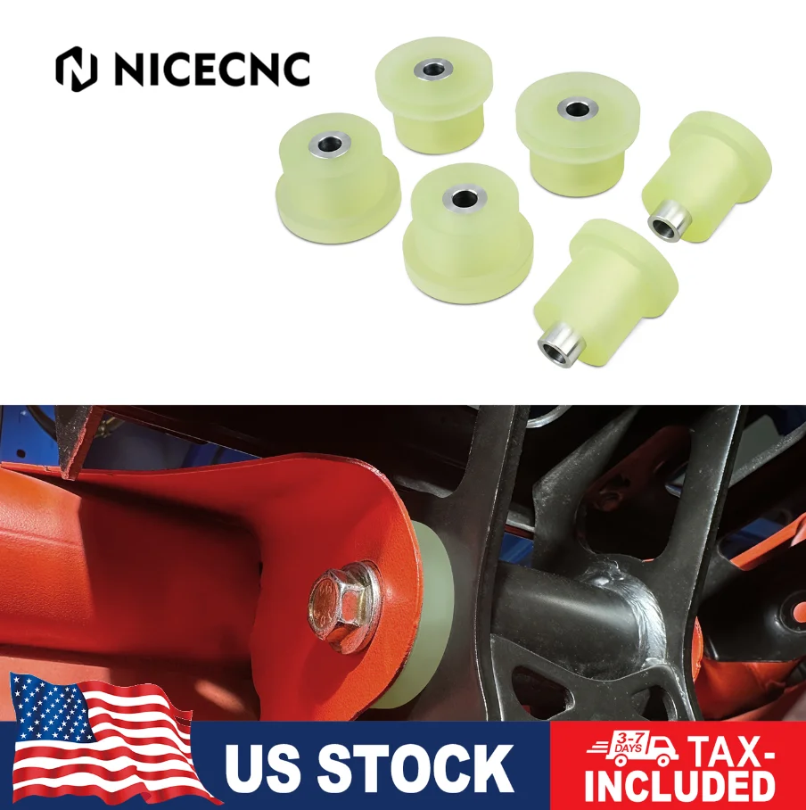 

NICECNC X3 UTV Polyurethane Engine Mount Bushing For Can-Am Maverick X3 Max R 4x4 Turbo Anti Vibration Mount 707001808 707001807
