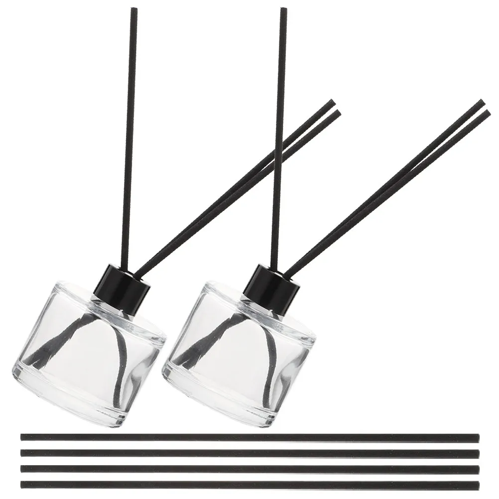 

Набор из 1 флакона-диффузора для ароматов, прозрачный стеклянный флакон для парфюмерии, настольный диффузор для эфирных масел, декор для дома, офиса, спа