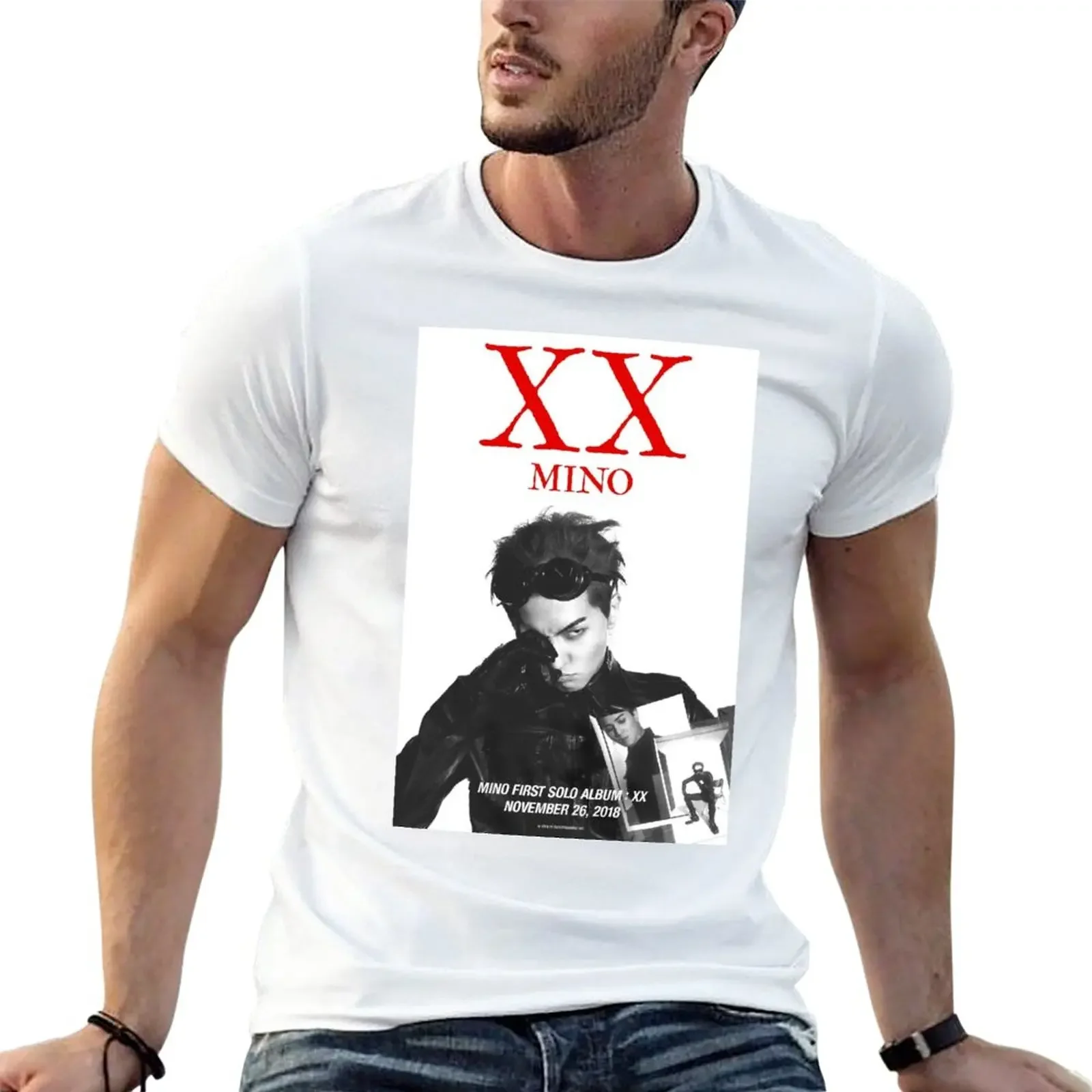 WINNER MINO XX T-Shirt customizeds sublime tees mens champion t shirts