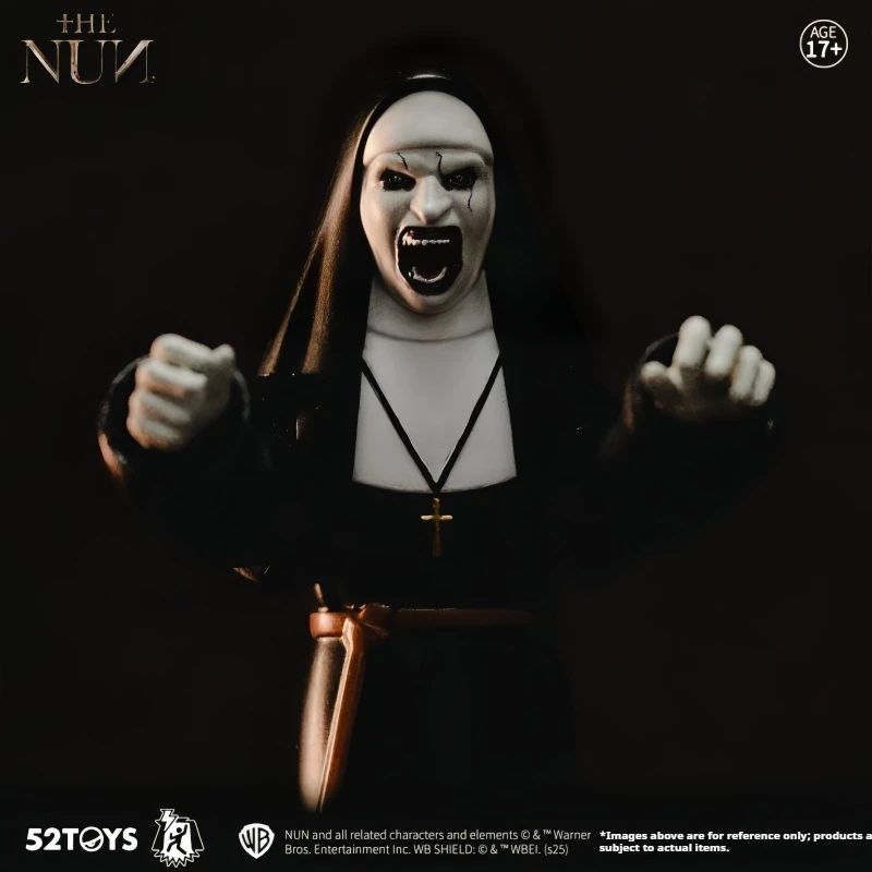 

2025 Новая продажа, оригинальная фигурка монахини 52TOYS, подвижные игрушки, коллекционные фигурки, модель, украшение для рабочего стола, подарок на Хэллоуин