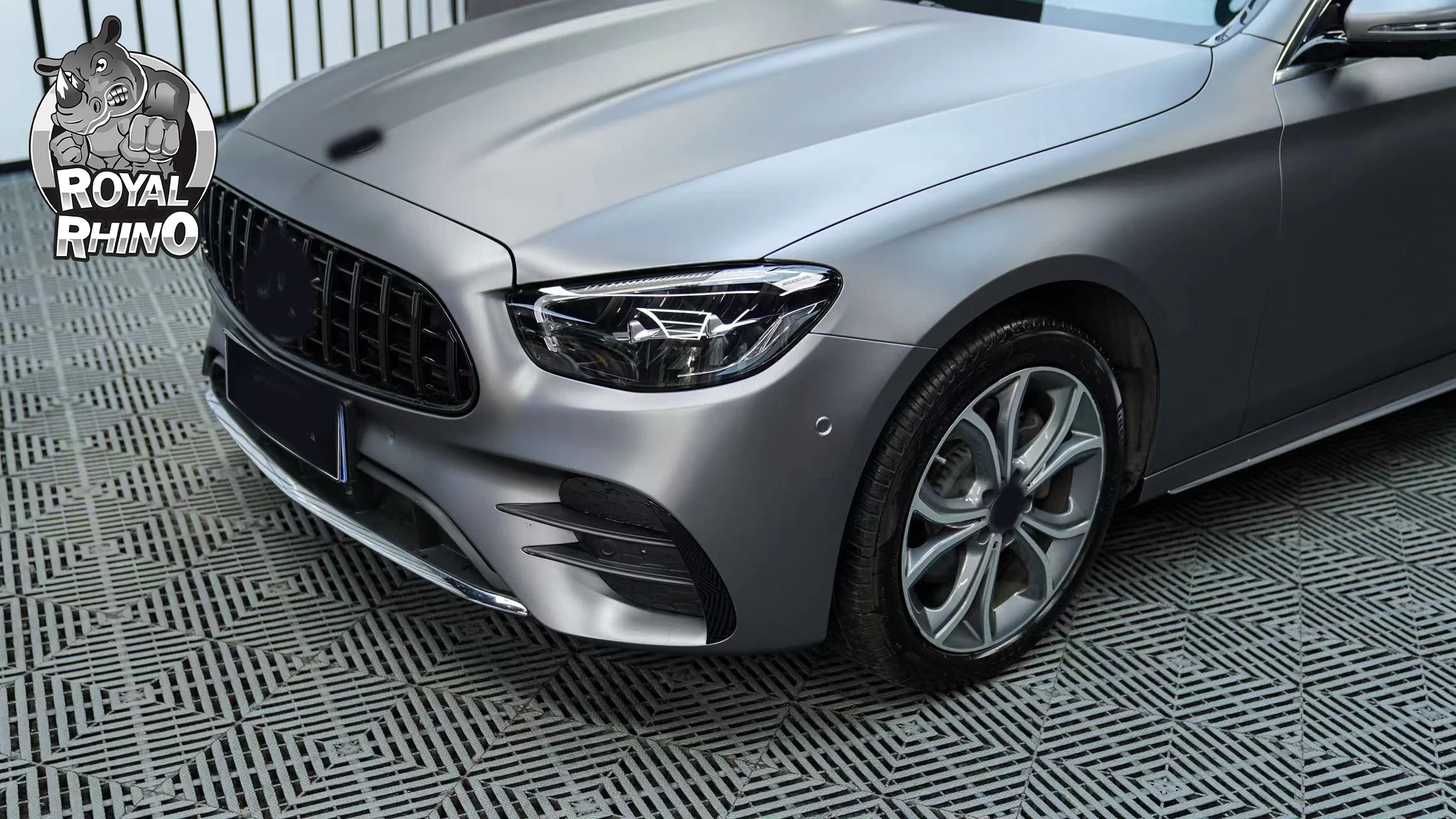 High Quality 1.52*18M PET AMG Selenite Grey Matte Auto Decoration Film Vehicle Wrap Car Vinyl Wrap