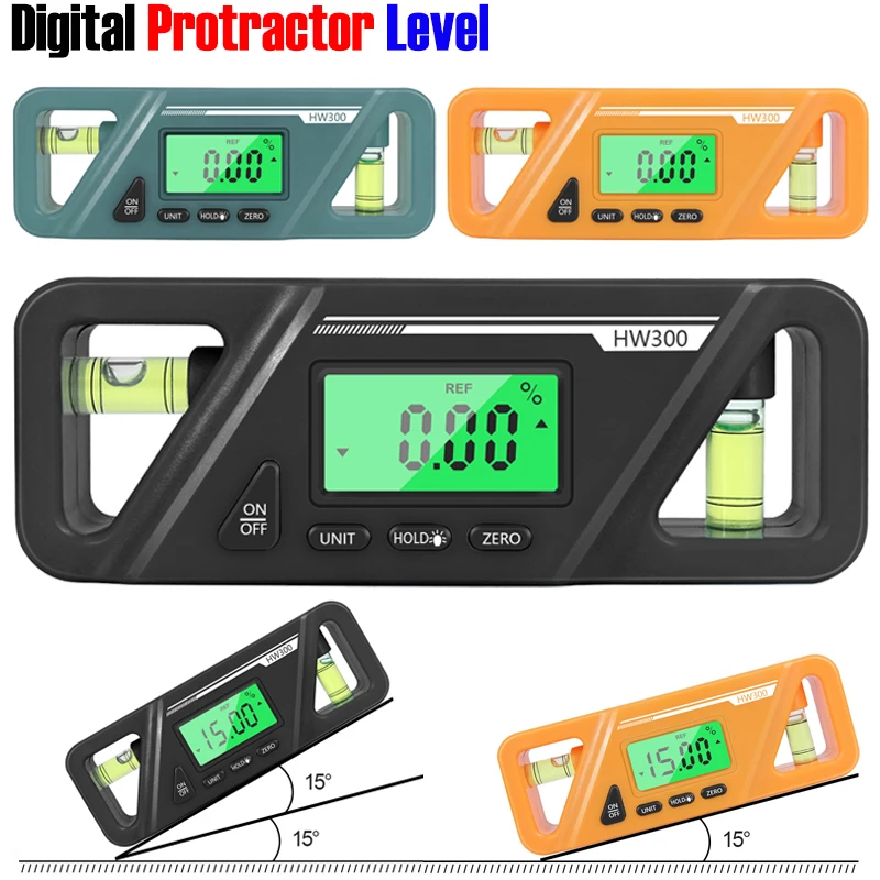 

Digital Angle Measuring Instrument Magnetic Level Ruler Electronic Goniometer High Precision inclinometer Angle Protractor tools