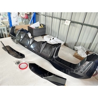 Dry Carbon Fiber for X3M Rear Bumper Diffuser Spoiler Side Flaps Splitters FRP Car Body Kits for BMW X3M F97 2022+