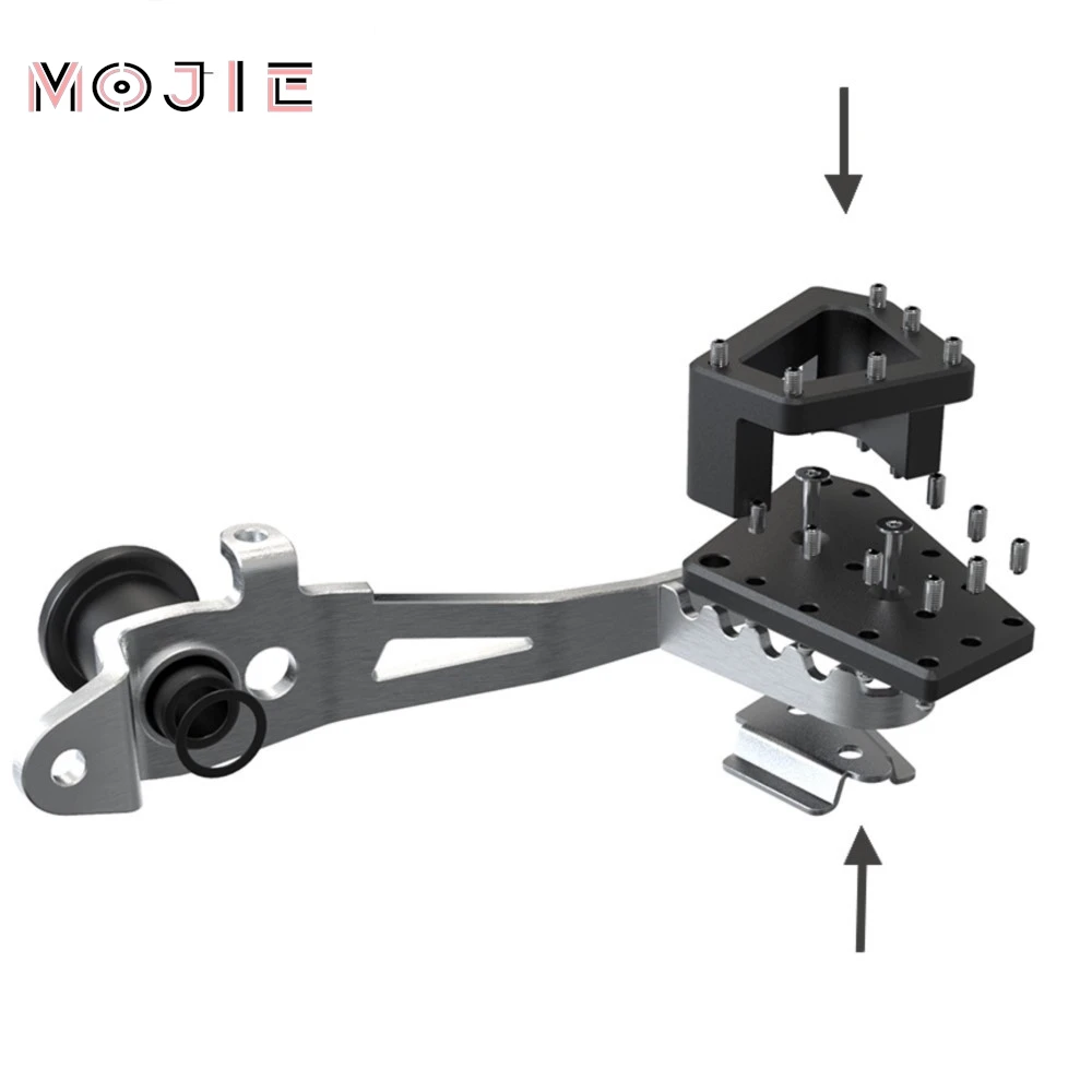 For BMW R1200GS 2012-2018 R1250GS 2018-2023 2022 2021 R 1250GS R 1200 GS Motorcycle DualControl Brake Lever Enlarger And Riser